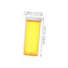 SEWOART 25pcs Travel Pill Bottles Medicine Box Caps Organizer for Daily Use Purse Holder view 2