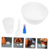 Cabilock Prison Use Bowl Spoon Toothbrush Mini Cup Plastic Eating Aid Comfortable Safe Daily Necessities for Residents in Special Settings view 2