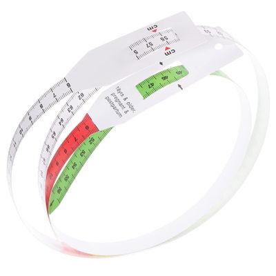 BATHVEVE 2pcs Arm Circumference and Head Measuring Tape Useful Body Measuring Tools for Soft Tape Measure and Tailor Ruler