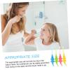 Healeved 24pcs Boys and Girls Toothbrushes Manual Toothbrush for Boy Girl Cartoon Design Teeth Cleaning Brush for Daily Dental Care Random Color view 2