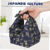 Alipis Wrapping Cloth with Sturdy Texture and Fade-Resistant Feature for Lunch Box and Box Japanese Style Cotton Material for Outdoor Camping and Office Bento Wrap view 3