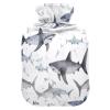 Lyeorm Cartoon Animals Hot Water Bottle with Soft Cover Large Hot Water Bag for Neck and Shoulder Pain Relief, Hot and Cold Compress, Hand Feet Warmer (2 Liter) view 1