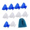 SEWOART 11pcs Silicone Cupping Cup Set for Body with Moisture Absorbing Feature, Vacuum Suction Therapy Tools Suitable for Home Use in Household Cupping Therapy view 4