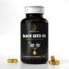 UnlockSupps Cold Pressed Black Seed Oil Capsules 500mg, 120 Liquid-Filled Vegan Capsules, Nigella Sativa for Immune Support, Joint HealthFast Absorption, Heat-Resistant view 1