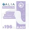 196 x ALIA Lady Incontinence Pads Maxi Absorbent Pads | for Ladies of All Ages | Discrete, Soft Dermatologically Tested and Odour Free | 7 Packs of 28 view 1