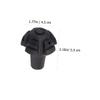 POPETPOP Protective Hiking Pole Tips 4pcs Trekking Poles Tip Covers Walking Stick Head view 2