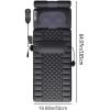 SJHDHDA Comfier Massage Mat with Heat Pad, Full Body Massage Bed with Shiatsu Neck Massage Pillow, 10 Vibrating Motors for Back, Waist, Legs, Relieve Fatigue and Soreness, Gifts Learned extensively view 3