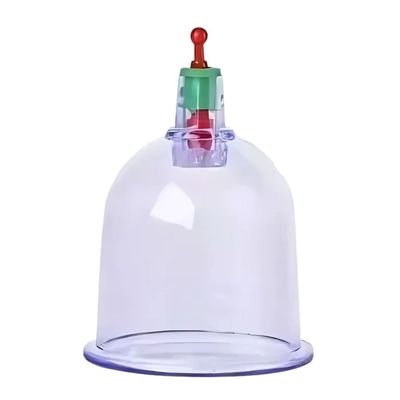 100 Qty Cupping Cups Therapy Cupping Set Household Pull Out Vacuum Cupping, Medical Hijama Suction Acupuncture, Massage for Back/Neck Pain Muscle Relief (B3)