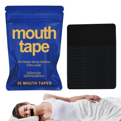 30 Pieces Anti Anti Snore Breakout Adhesive Sleeping Tape for Less Snoring Snoring, Advanced Adhesive Tape for Better Sleep, Prevent and