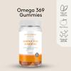 Myprotein Omega 3-6-9 Peach Flavored Gummies Vegan Omega Supplement with Flaxseed & Borage Oil Essential Fatty Acids for Heart, Brain, Joint & Eye Health 60 Chewable Gummies view 2