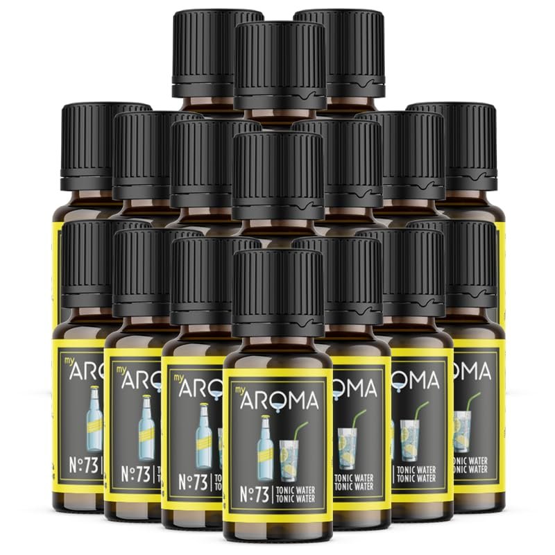 Purely Natural Aroma Drops by myAROMA (17 x 10 ml, Tonic Water)