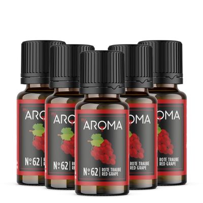 MyAROMA Pure Natural Aroma Drops (5 x 10 ml, Red Grape)