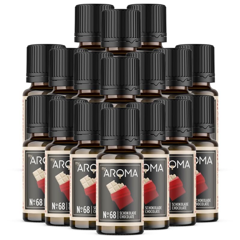 Purely Natural Aroma Drops by myAROMA (17 x 10 ml, White Chocolate)