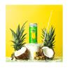 4 x Mixed Pia Colada,Strawberry Daiquiri,Passion Fruit Martini,Blue Raspberry Martini Drink Cans 200ml - Velvety Texture and Smooth head Drinks view 2