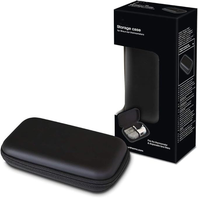 Protective Storage Case for Ear Thermometers Durable and Compact Case for Safe Storage and Transport of Thermometers