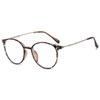 ABETOS Round Reading Glasses for Women Men Blue Light Blocking Glasses Oval Metal Retro Fashion Lightweight Computer Eyeglasses Readers Anti Eyestrain, Tortoiseshell+0.0 view 1
