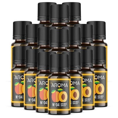 Purely Natural Aroma Drops by myAROMA (17 x 10 ml, Apricot)