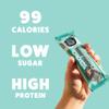 YuBi Mint Choc - 12 Pack - Protein Bars - 99 Calories, High Protein, High Fibre, Low Sugar, Gluten Free and Dairy Free - Healthy Snacks/Nutrition Bar - Chocolate Bars - 420g view 4