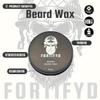 Fortifyd Men's Beard Care Set, 125ml Shampoo, 30ml Oil, 30ml Face Moisturiser, Black view 3