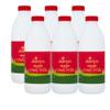 Delamere Dairy Skimmed Sterilized Cows' Milk 6 x 1L Long Life, High in Calcium, No Refrigeration Needed, UHT Alternative, Great for Home & Travel view 1