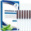 Pack of 6 Hemorrhoid Suppositories for the Treatment of Cracking Complaints - Shrink Gel, Soothing, Healing, Itchy, Burning, Pain Relieving (Loes) view 1
