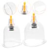 FOMIYES 6pcs Reusable Cupping Cups Plastic Cupping Devices for Traditional Therapy Convenient Vacuum Suction Cups for Beauty Tools and Home Use view 4