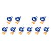 10Pcs Authentic Soft Silicone Corded Ear Plugs Noise Reduction Christmas Tree Earplugs Protective Earmuffs view 1