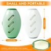 Reusable Lint Rollers, Pack of 2 Washable Pet Hair Remover, Lint Roller, Portable Reusable Lint Roller, Washable Sticky Gel Lint Roller Ball for Pet Hair, Clothes, Hair view 2