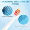 10 Pieces of Electric Toothbrush Head Toothbrush Head Toothbrush Heads Effective Cleaning Gentle Care for Gums Strong Applicability view 2
