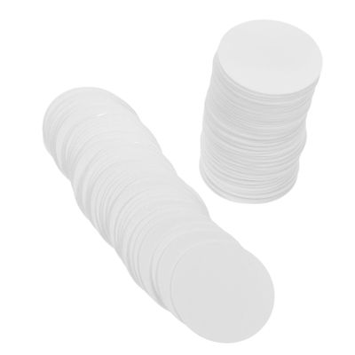HEMOTON Food Storage Desiccant Sheets 100pcs Round 5cm Laminated Food Grade Plant Fiber Moisture Absorbers for Kitchen Pantry Drying