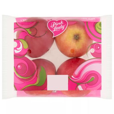 Katsy Style Pink Lady Apples 4 Pack | Naturally Sweet, Crisp & Juicy, Sun-Ripened for Maximum Flavor