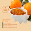 Katsy Style Sweet & Juicy Medium Oranges 5 Pack Naturally Refreshing, Vitamin C Rich, Perfect for Snacking & Juicing view 3