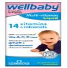 Wellbaby Vitabiotics Multi-Vitamin Liquid 150ml with NC Thank You Card. Suitable for Babies, Infants and Children from 6 Months to 4 Years Old. view 1