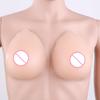 FkYstrix Self-adhesive Silicone Fake Boobs Crossdresser Breast Sagging Shaped Forms for Female and Male Transgender Bra Enhancers Inserts Queen Transvestite Mastectomy(D Cup, Nude) view 3