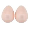 FkYstrix Self-adhesive Silicone Fake Boobs Crossdresser Breast Sagging Shaped Forms for Female and Male Transgender Bra Enhancers Inserts Queen Transvestite Mastectomy(EE Cup, White) view 1