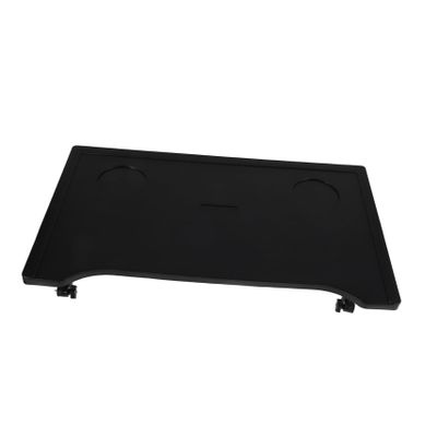 NULYLU Universal Folding Wheelchair Dining Table Easy Installation Accessory with Cup Holder, Portable Plastic Fold-up Tray for Indoor and Outdoor Dining for Adult Wheelchairs