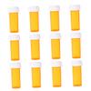 IWOWHERO 12pcs Portable Small Pill Bottles for Travel Lightweight Pp Medicine Containers Compact Daily Pill Organizer the Go Use view 1