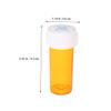 IWOWHERO 12pcs Portable Small Pill Bottles for Travel Lightweight Pp Medicine Containers Compact Daily Pill Organizer the Go Use view 2