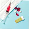 IWOWHERO 12pcs Portable Small Pill Bottles for Travel Lightweight Pp Medicine Containers Compact Daily Pill Organizer the Go Use view 4