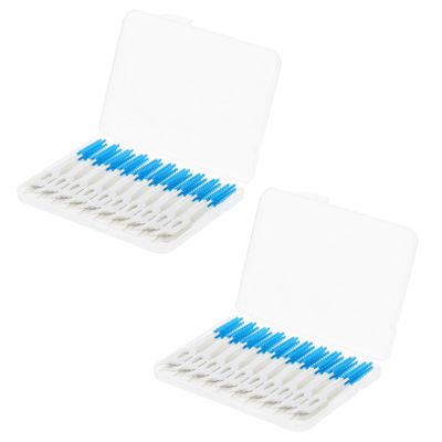 Anneome 80pcs Interdental Brushes Tooth Cleaning Tools for Gaps Oral Care Supplies