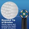 10 Pack Smart Cleaning Replacement Heads Compatible with Oral B iO 2 3 4 5 6 7 8 9 10 Series Electric Toothbrush, Brush Heads Compatible with Oral B iO Electric Handles, Black view 4