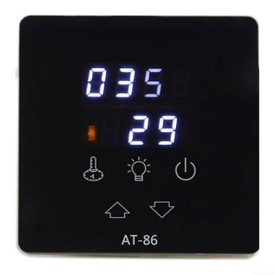 Elchuiaby AT-86 Touch Screen Sauna Heater Controller Steam Bath Generator Spa Accessory Temperature Control Panel