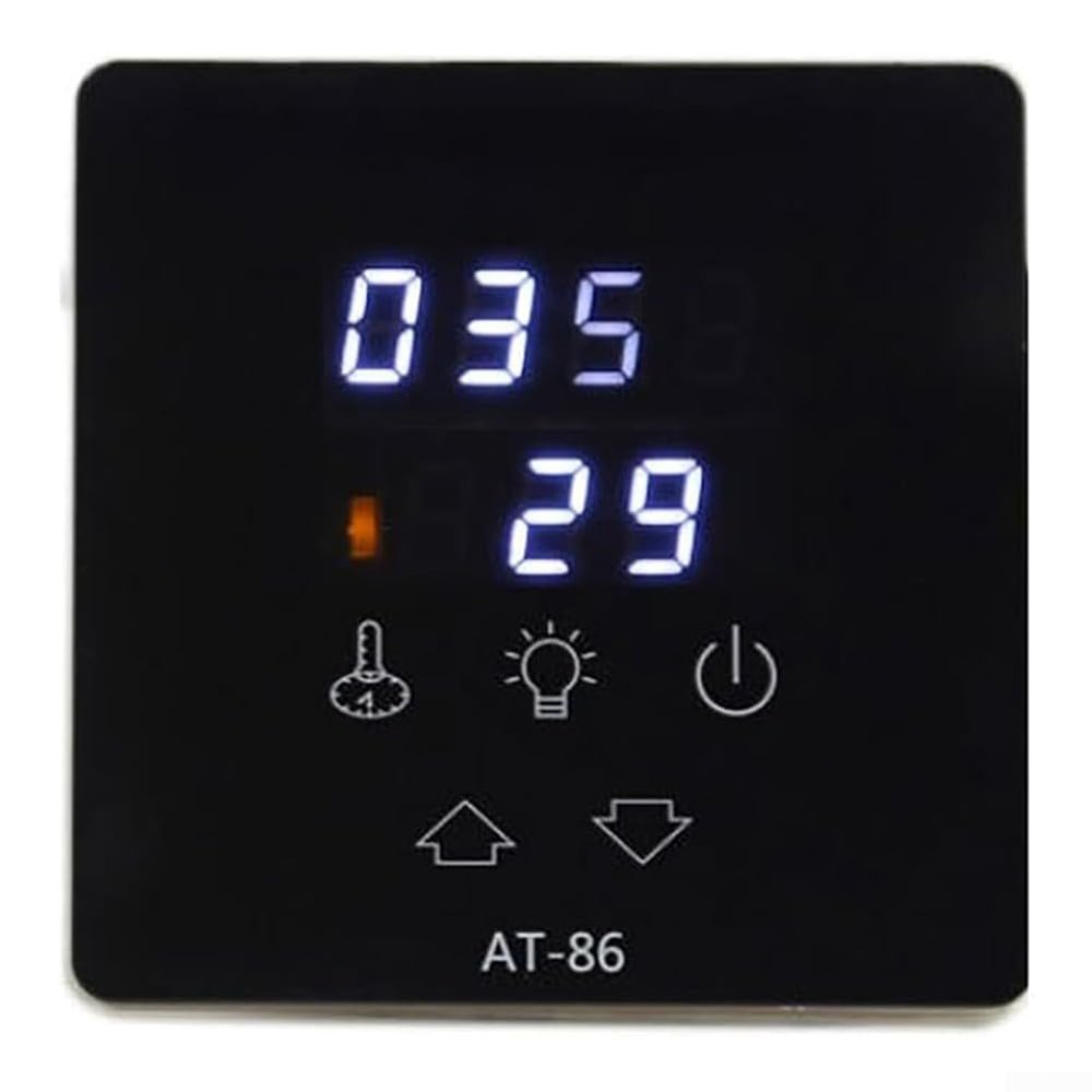 Elchuiaby AT-86 Touch Screen Sauna Heater Controller Steam Bath Generator Spa Accessory Temperature Control Panel