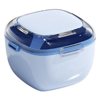 Denture Soaking Cups, Cleaning Case, Retainer Mouth Protection, 3.74x3.74x2.72in Leak Proof Storage Box with Lid, Portable Denture Bath Cup for Home, Offices, Travel
