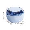 Denture Soaking Cups, Cleaning Case, Retainer Mouth Protection, 3.74x3.74x2.72in Leak Proof Storage Box with Lid, Portable Denture Bath Cup for Home, Offices, Travel view 2
