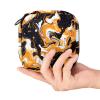 Abstract Marble Texture Pattern Sanitary Napkin Storage Bag, First Period Kit Bag for Women Girls, Menstrual Cup Pouch Feminine Menstruation Tampon Holder view 4