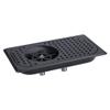 Stainless Steel Glass Rinser Cafe Glass Rinser for Kitchen Sinks Black view 1