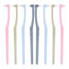 8 Pcs Single Tufted Toothbrush,Single Soft Interspace Toothbrush,Orthodontic Toothbrushes for Detail Cleaning,Braces Toothbrush,for Sensitive Gums Deep Cleaning(Four Colors) view 1