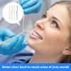8 Pcs Single Tufted Toothbrush,Single Soft Interspace Toothbrush,Orthodontic Toothbrushes for Detail Cleaning,Braces Toothbrush,for Sensitive Gums Deep Cleaning(Four Colors) view 4