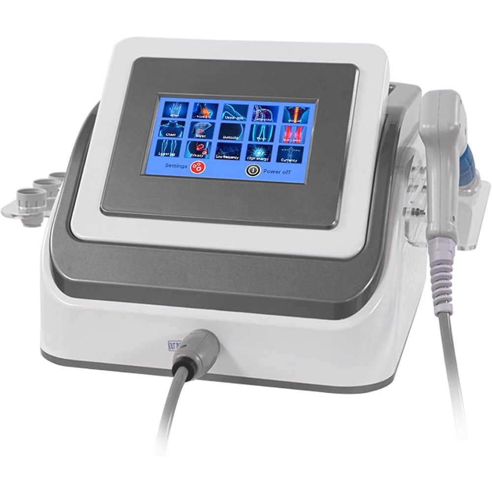 DPDZSW Extracorporeal Shock Wave Therapy Machine Shockwave ED Therapy Joint and Muscle Pain Relief Massager, Muscle and Bone Tissue Regeneration, Painless, Non-Invasive, No Side Effects